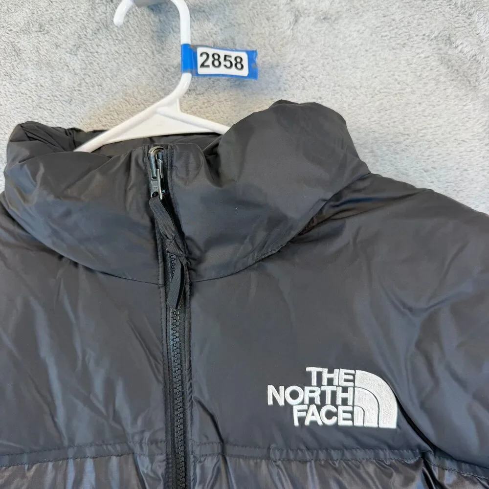The North Face 1996 Retro Nuptse Jacket Men's L Black 700 Down NWT $380